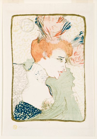 Bust of Miss Marcelle Lender, 1895 by Henri de Toulouse Lautrec